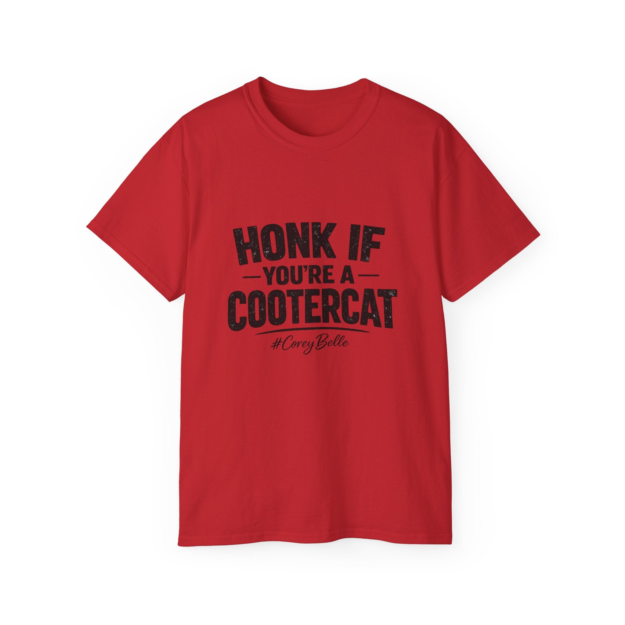 Honk If You're a Cootercat Tee – Funny CoreyBelle T-Shirt