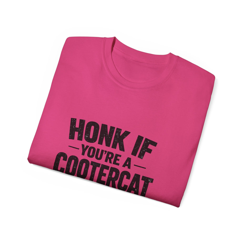 Honk If You're a Cootercat Tee – Funny CoreyBelle T-Shirt