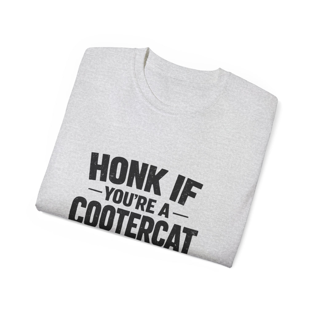 Honk If You're a Cootercat Tee – Funny CoreyBelle T-Shirt