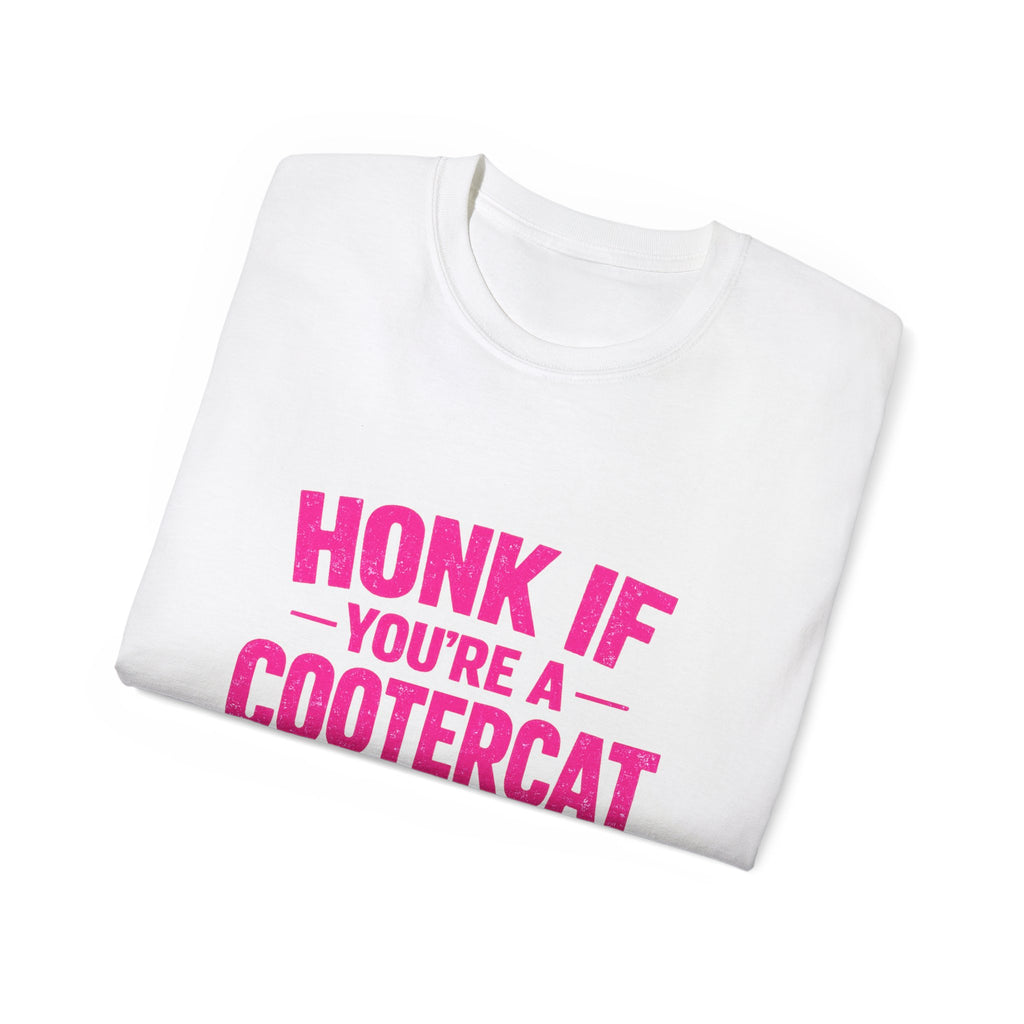Honk If You're a Cootercat Tee – Funny CoreyBelle T-Shirt