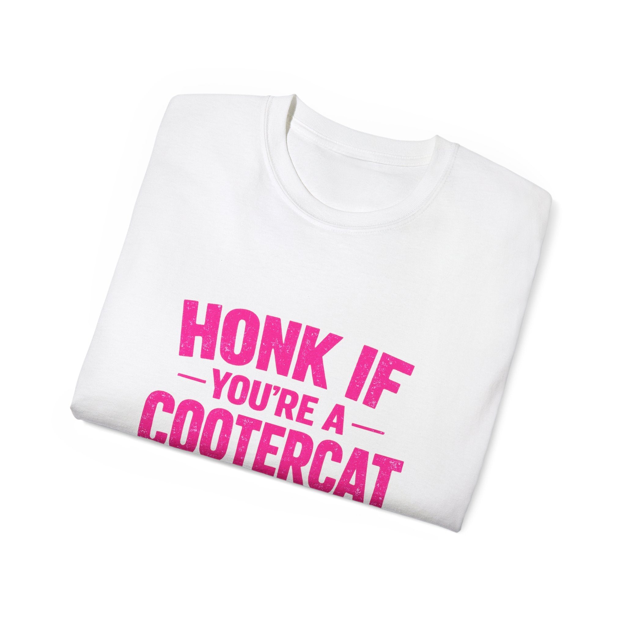 Honk If You're a Cootercat Tee – Funny CoreyBelle T-Shirt