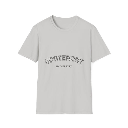 COOTERCAT UNIVERSITY T-Shirt | Funny Conversation Graphic Tee