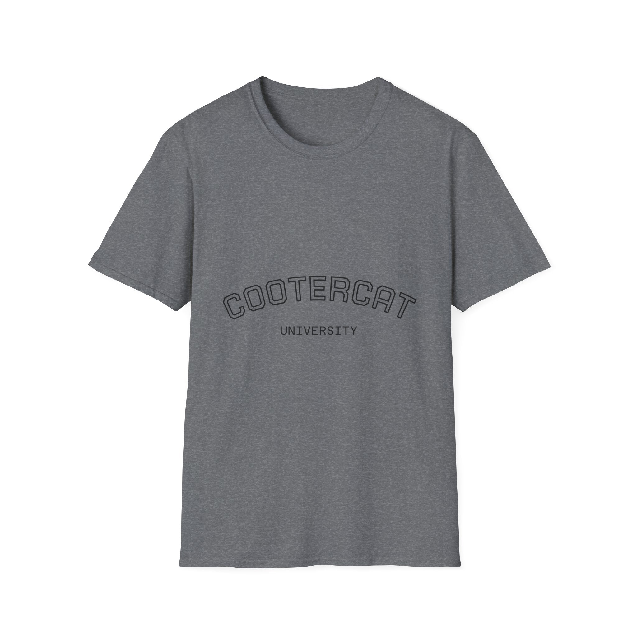 COOTERCAT UNIVERSITY T-Shirt | Funny Conversation Graphic Tee