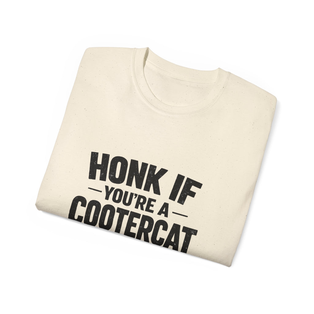 Honk If You're a Cootercat Tee – Funny CoreyBelle T-Shirt