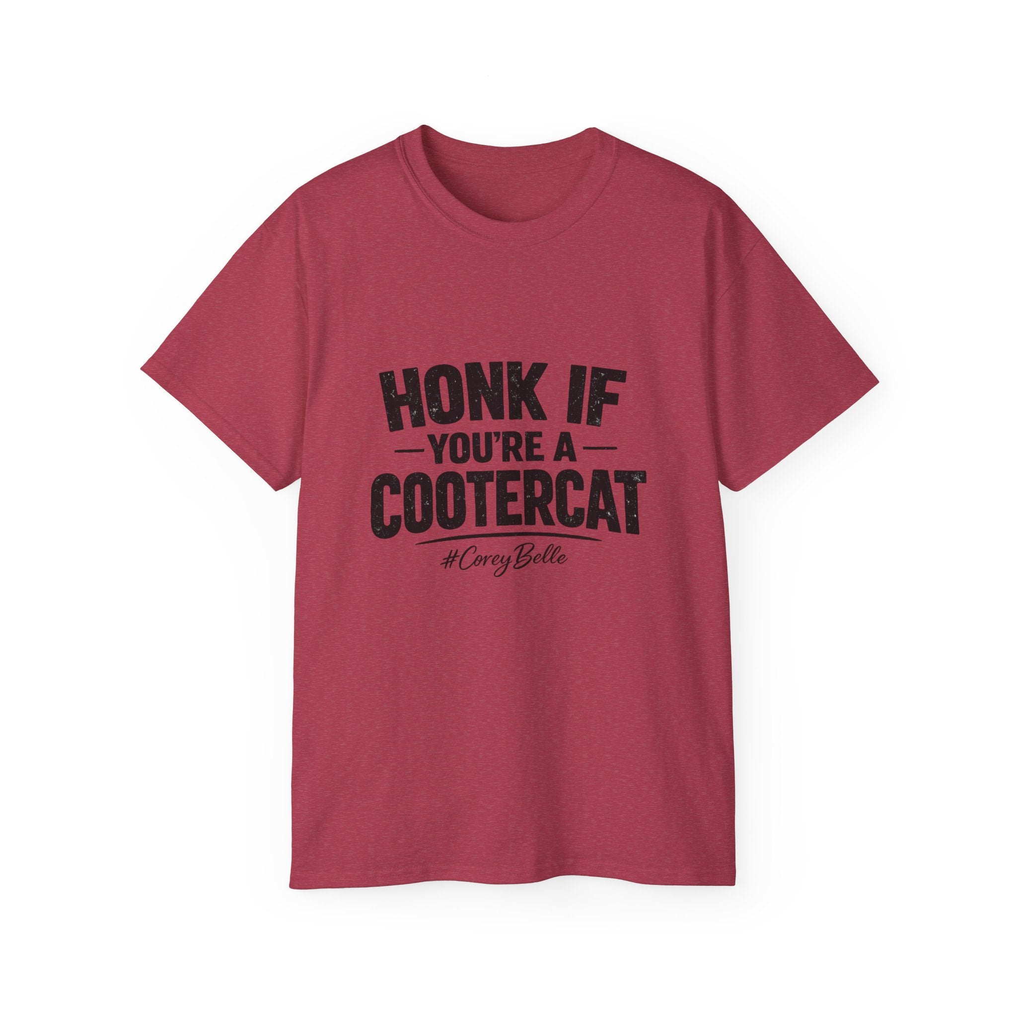 Honk If You're a Cootercat Tee – Funny CoreyBelle T-Shirt