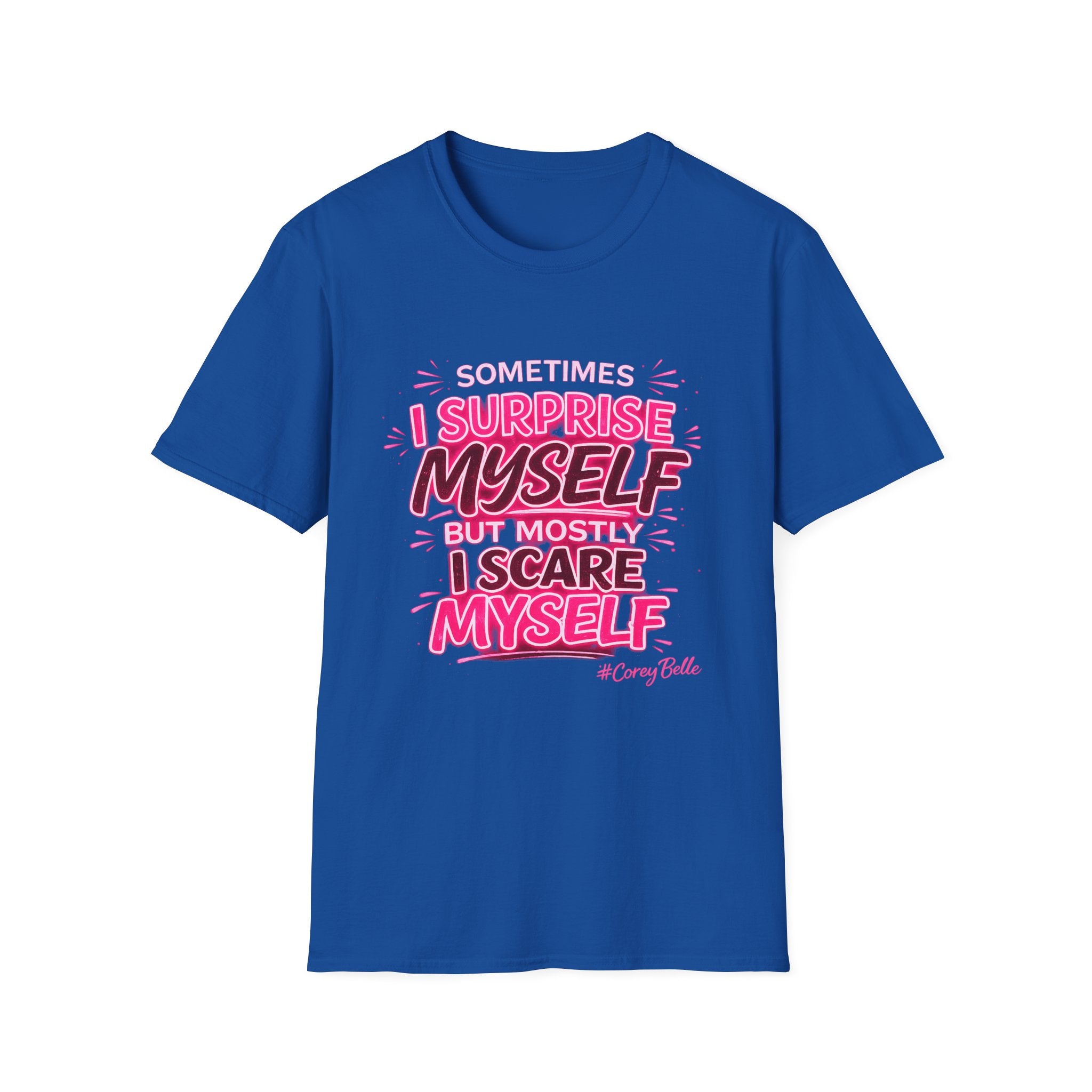 CoreyBelle’s I Scare Myself T-Shirt | Funny Conversation Graphic Tee