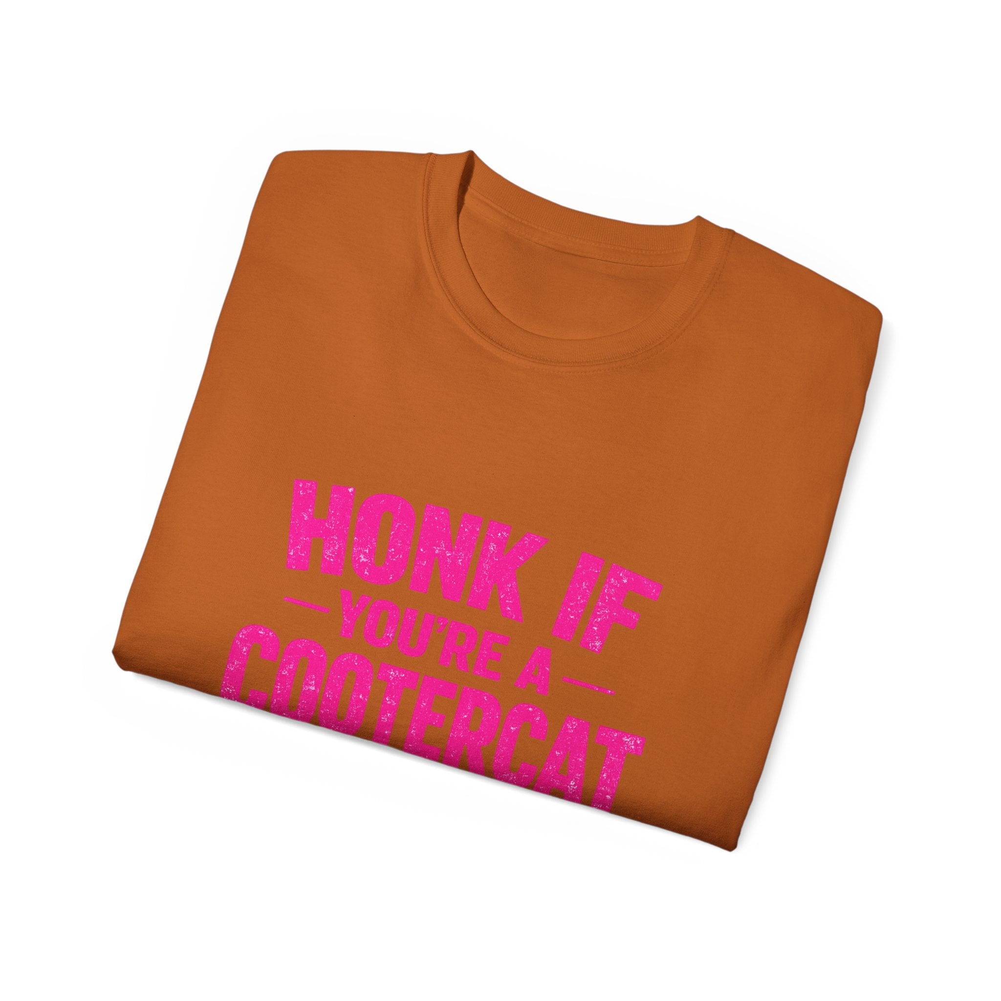 Honk If You're a Cootercat Tee – Funny CoreyBelle T-Shirt