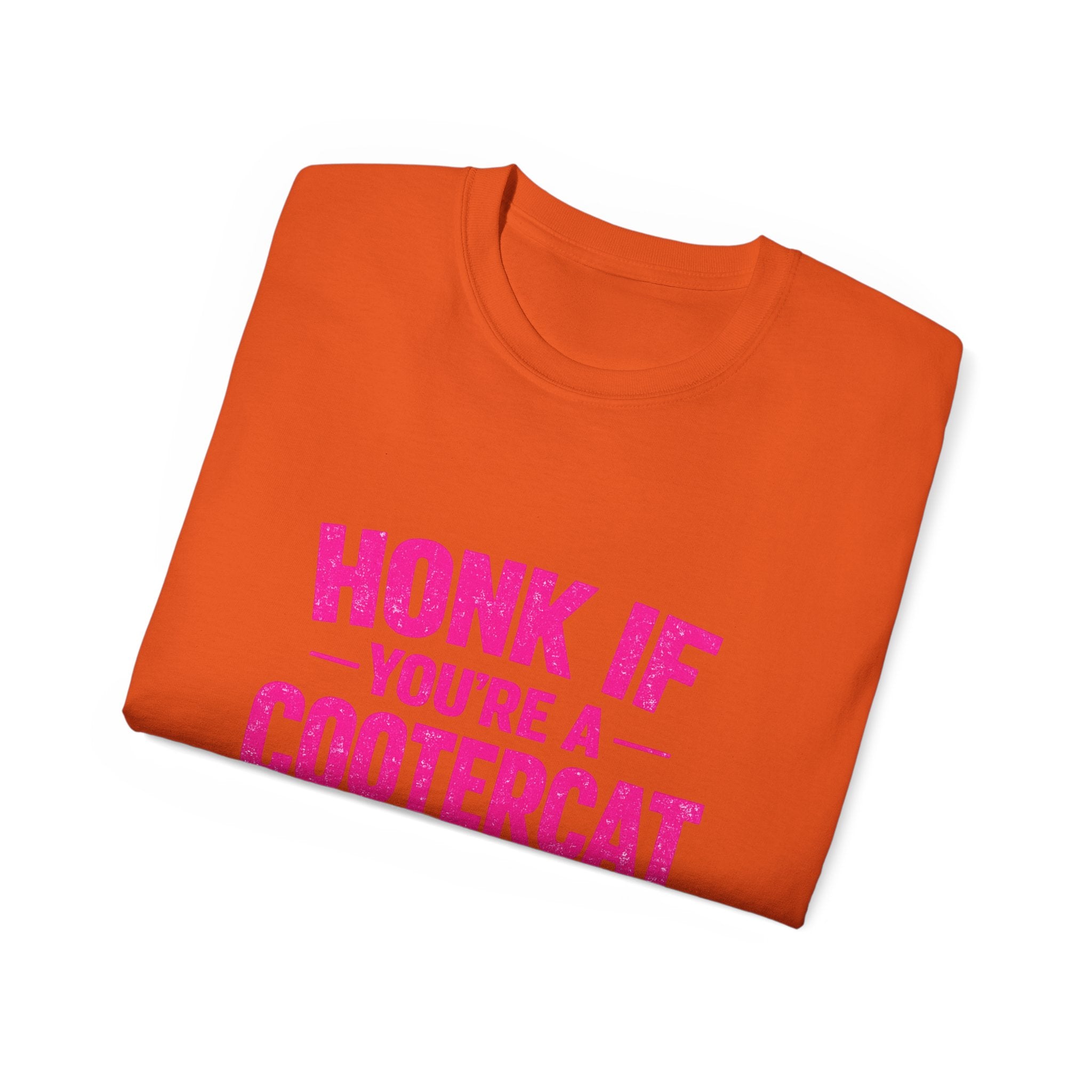 Honk If You're a Cootercat Tee – Funny CoreyBelle T-Shirt