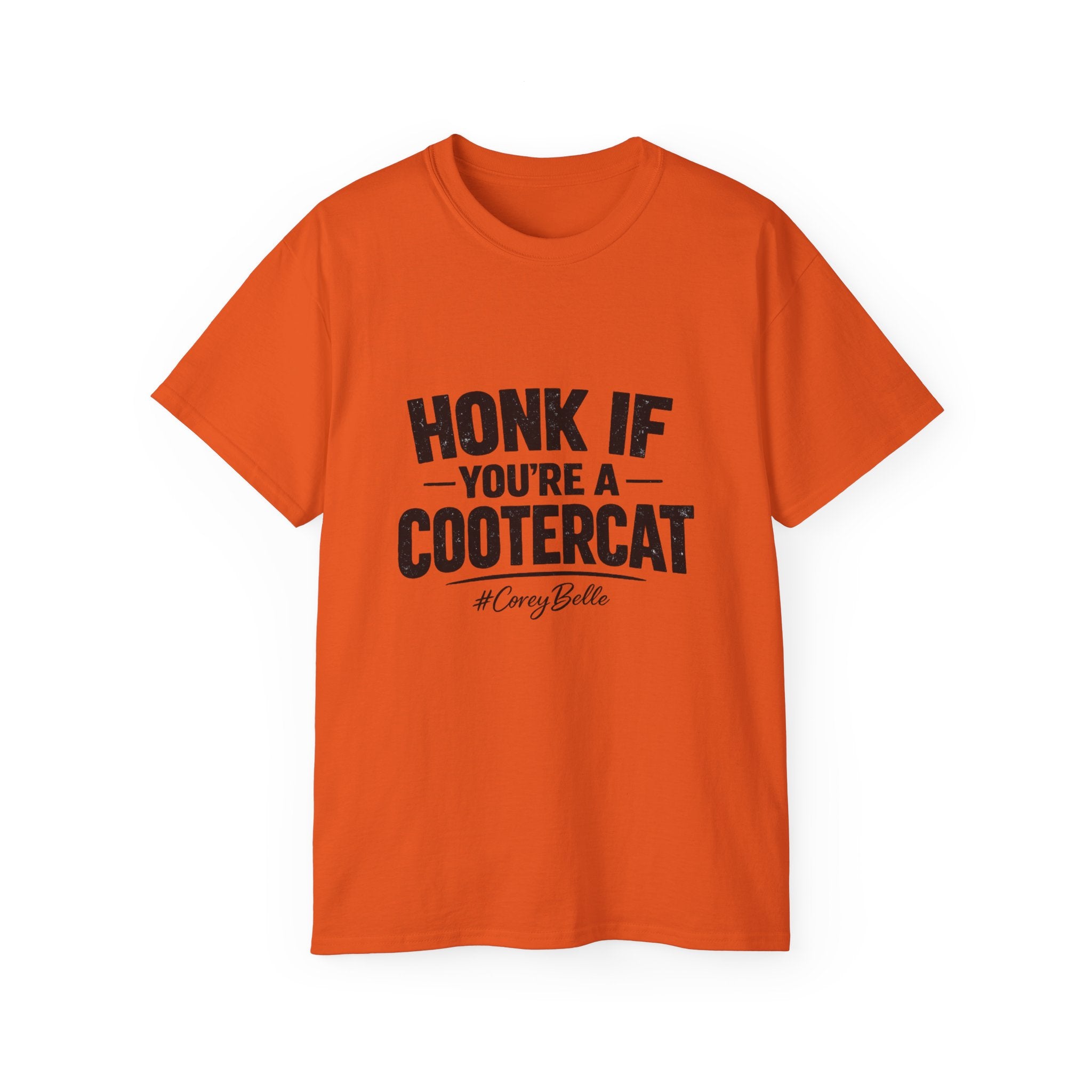 Honk If You're a Cootercat Tee – Funny CoreyBelle T-Shirt