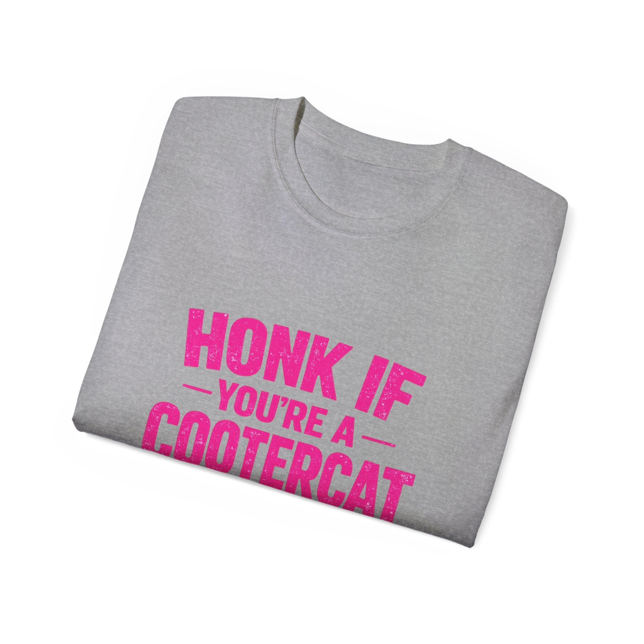 Honk If You're a Cootercat Tee – Funny CoreyBelle T-Shirt