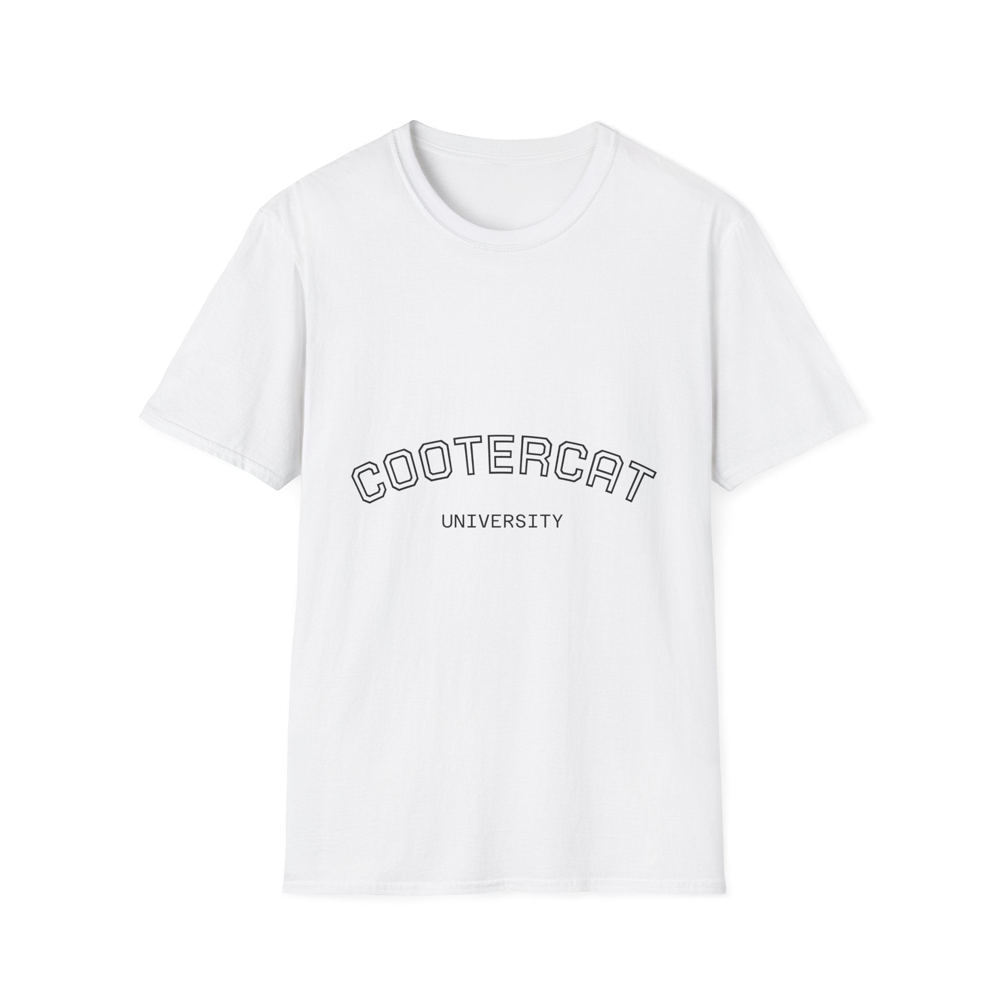 COOTERCAT UNIVERSITY T-Shirt | Funny Conversation Graphic Tee