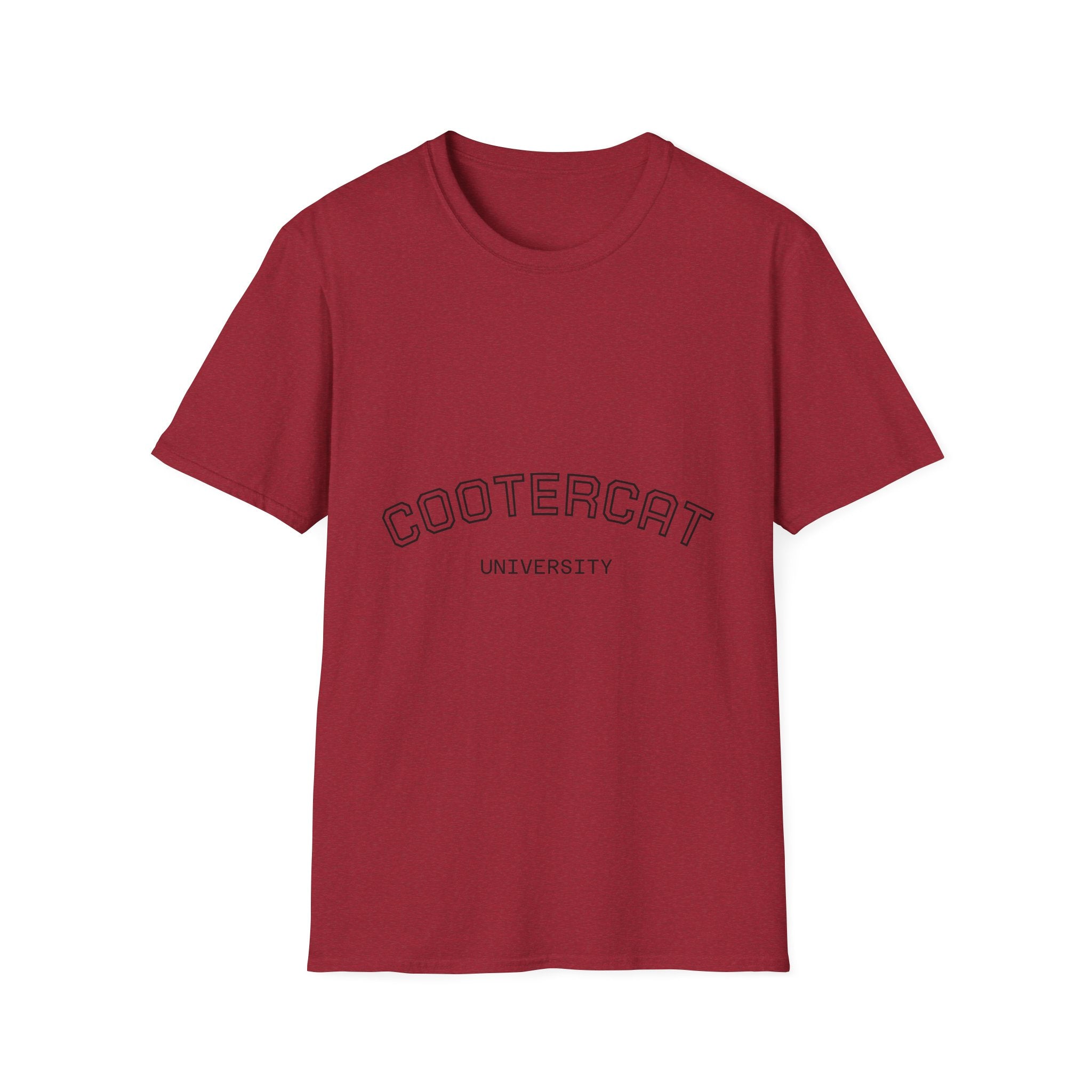 COOTERCAT UNIVERSITY T-Shirt | Funny Conversation Graphic Tee
