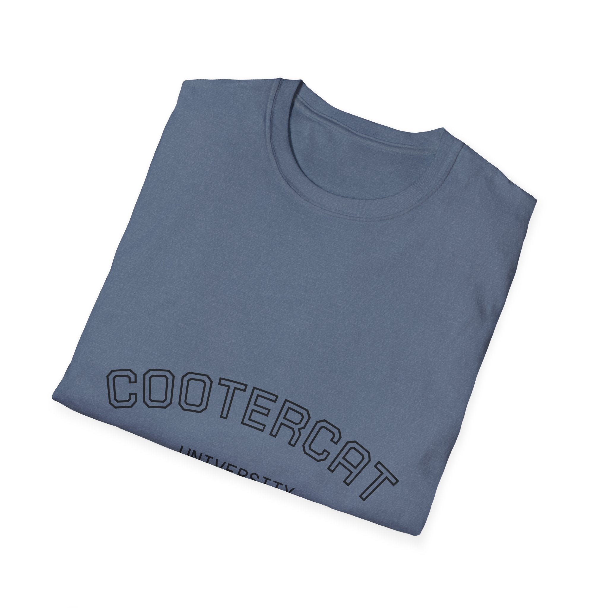 COOTERCAT UNIVERSITY T-Shirt | Funny Conversation Graphic Tee