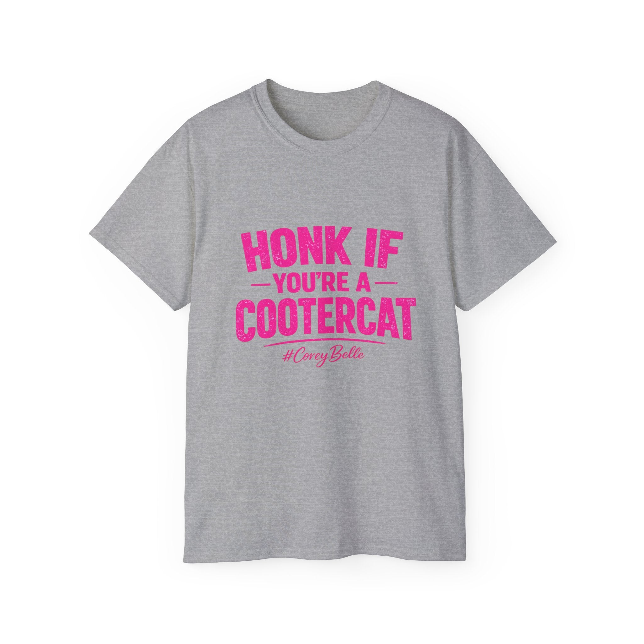 Honk If You're a Cootercat Tee – Funny CoreyBelle T-Shirt