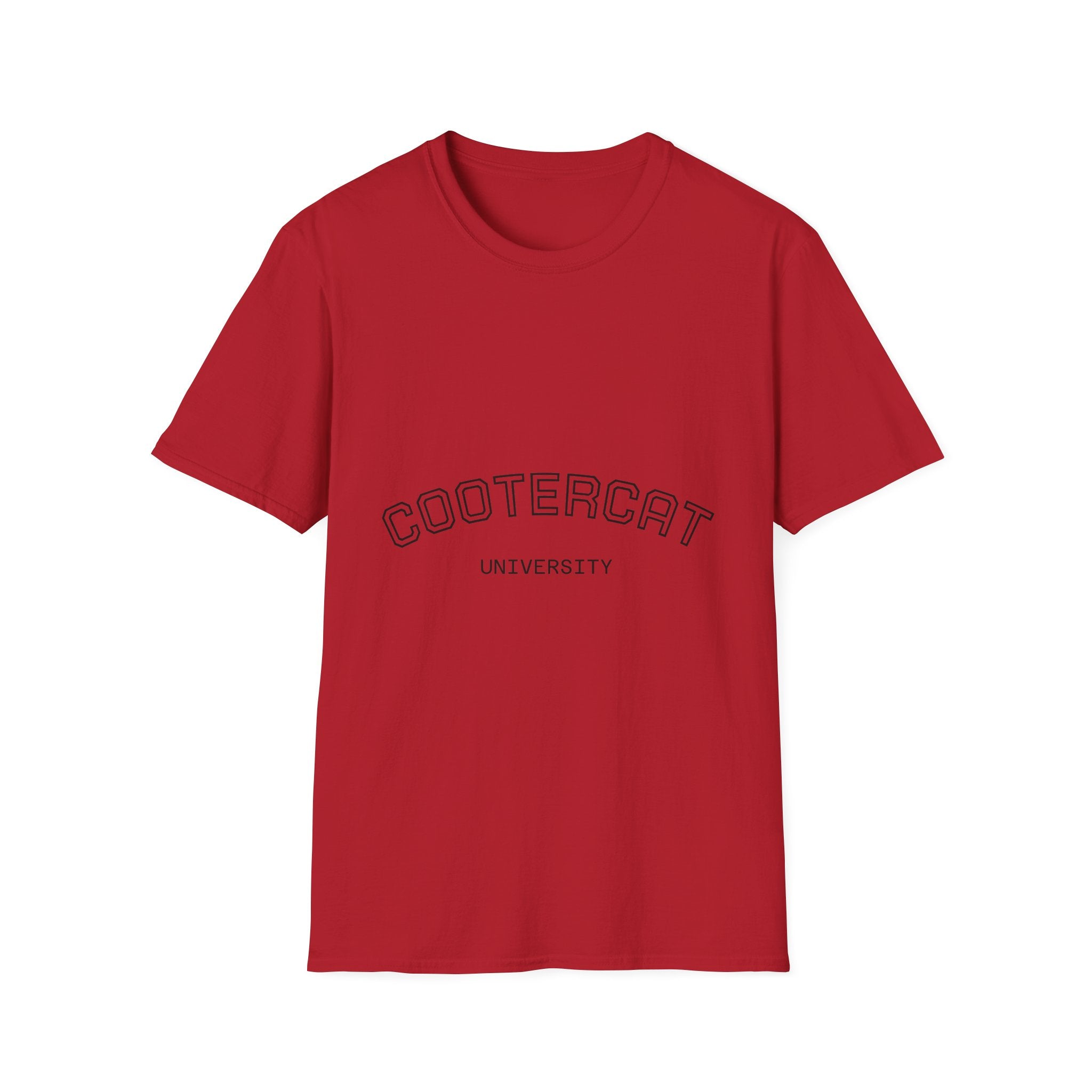COOTERCAT UNIVERSITY T-Shirt | Funny Conversation Graphic Tee
