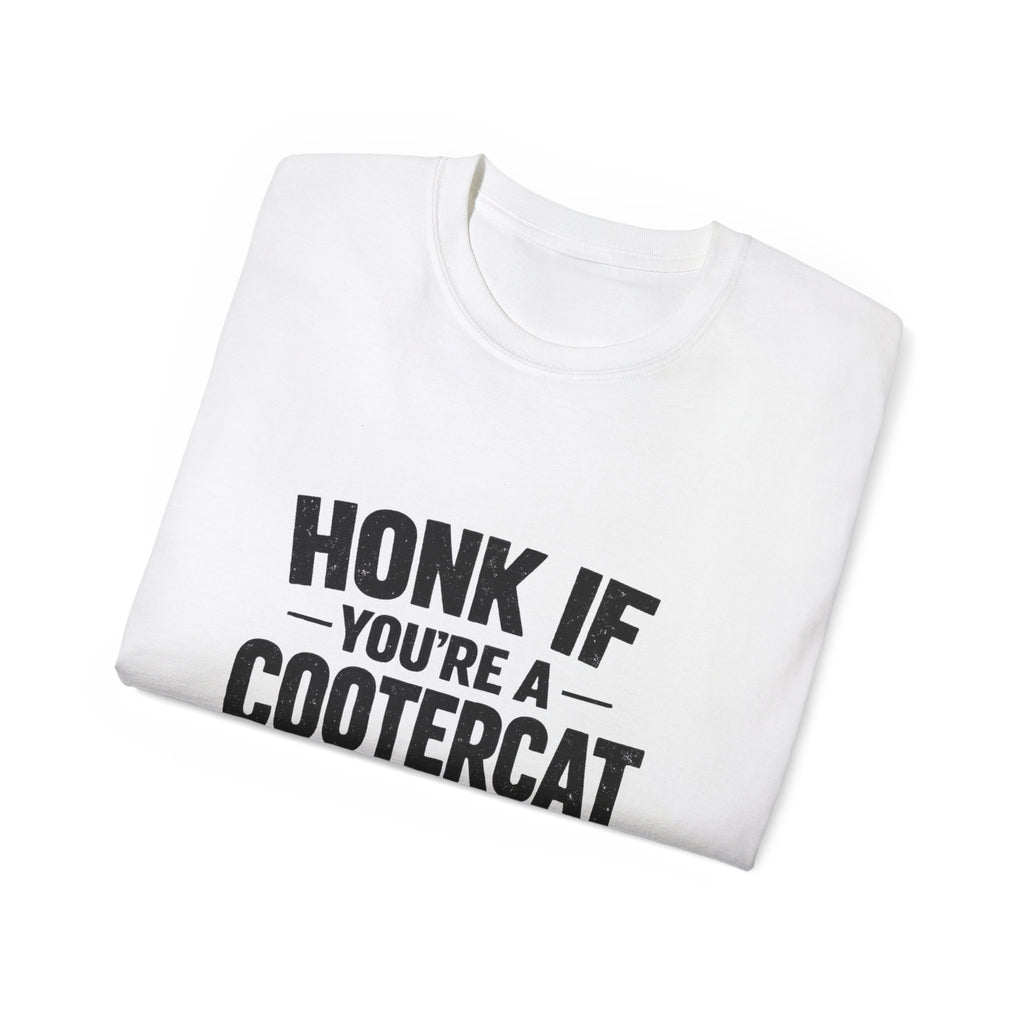 Honk If You're a Cootercat Tee – Funny CoreyBelle T-Shirt