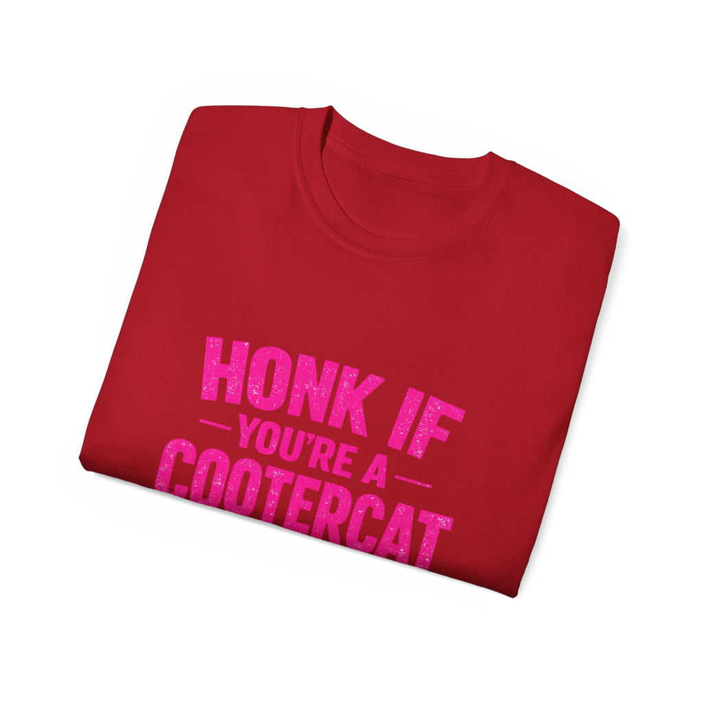Honk If You're a Cootercat Tee – Funny CoreyBelle T-Shirt
