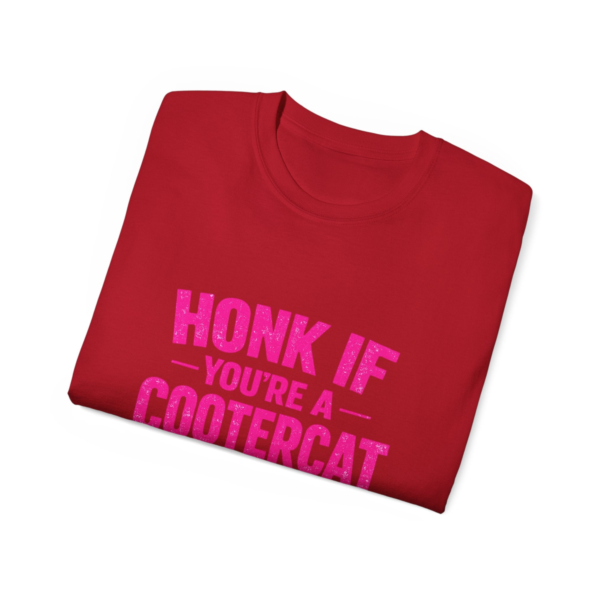 Honk If You're a Cootercat Tee – Funny CoreyBelle T-Shirt