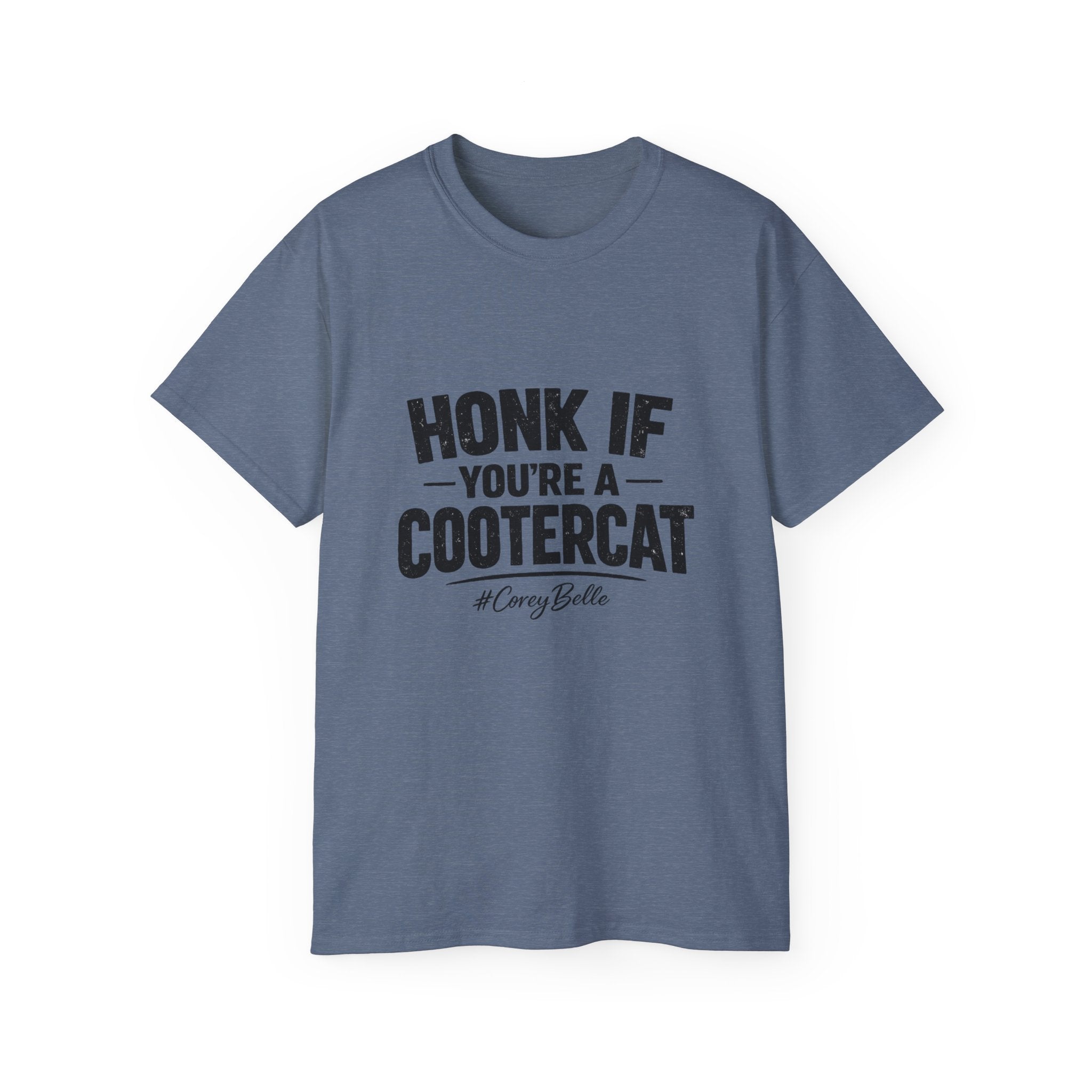 Honk If You're a Cootercat Tee – Funny CoreyBelle T-Shirt