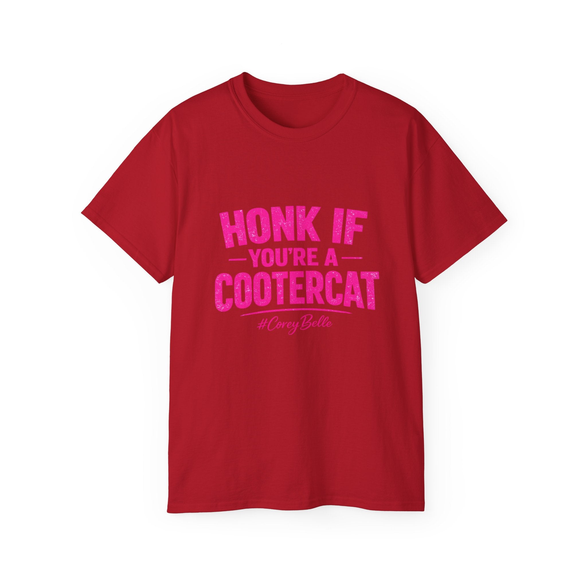 Honk If You're a Cootercat Tee – Funny CoreyBelle T-Shirt