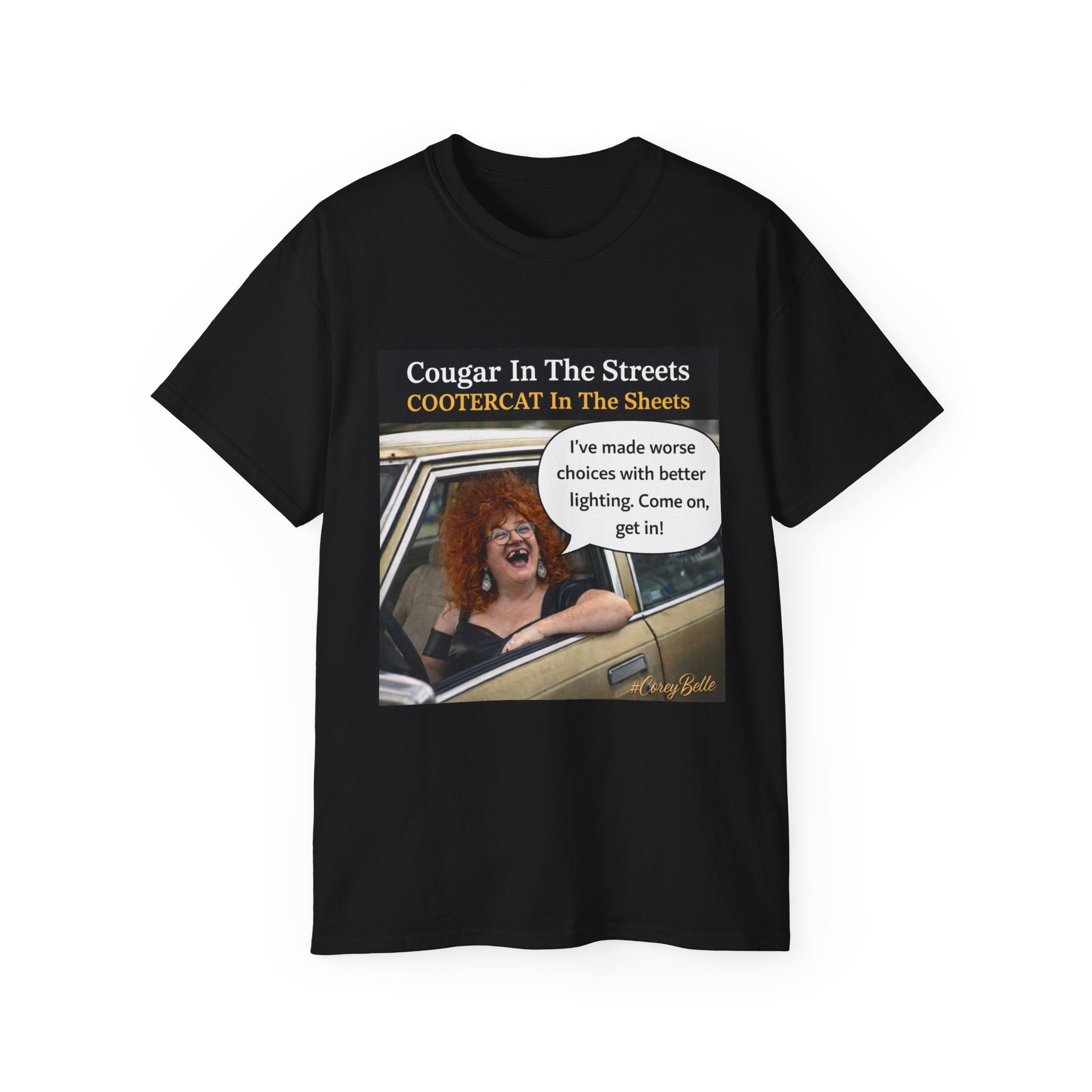 COOTERCAT Worse Choices Tee – Funny CoreyBelle T-Shirt