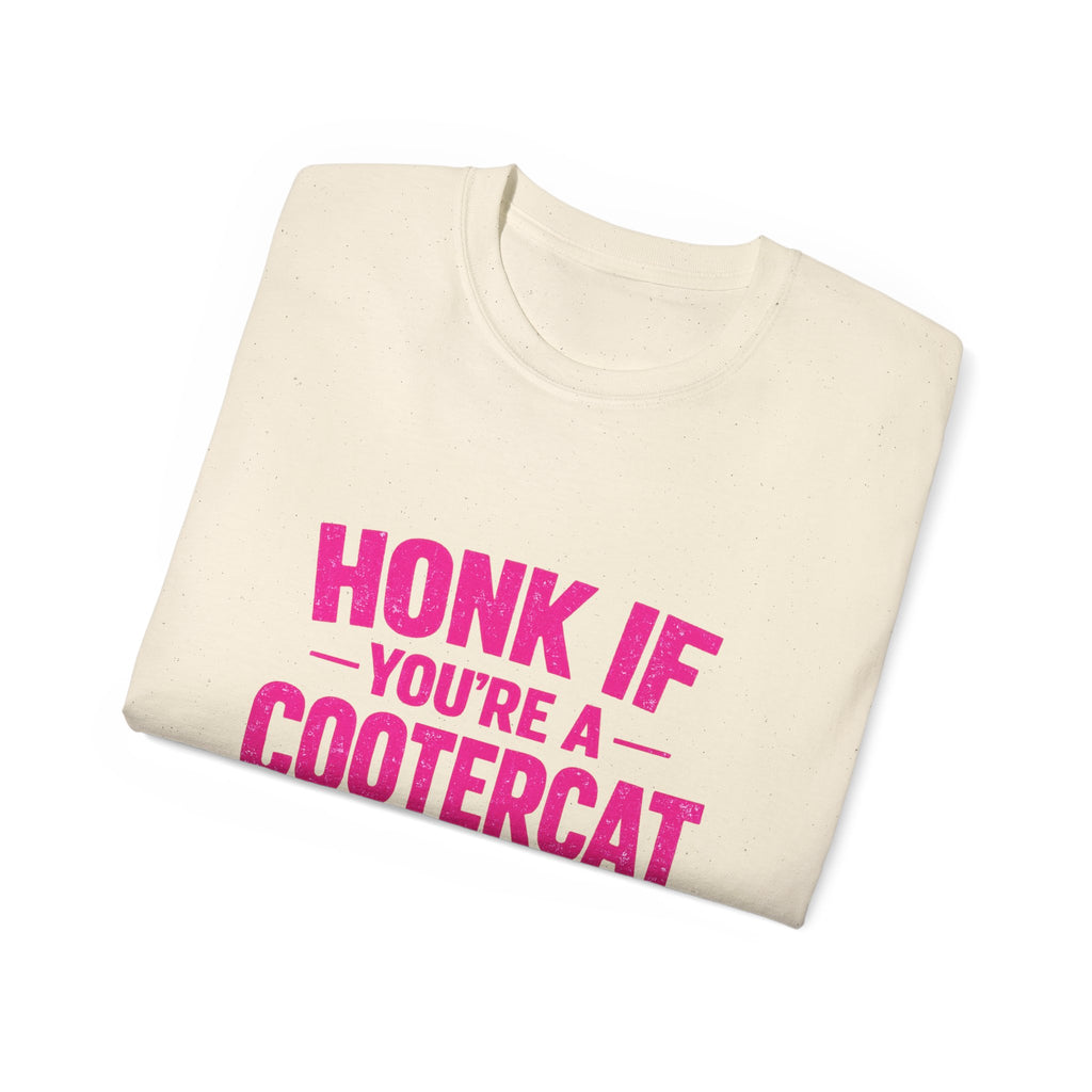 Honk If You're a Cootercat Tee – Funny CoreyBelle T-Shirt